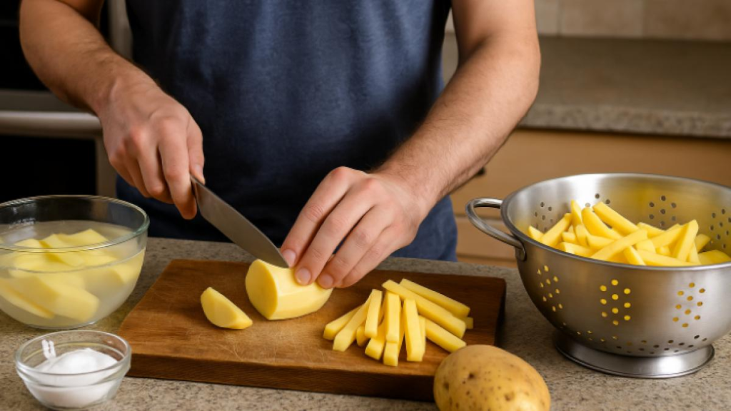 Cartofi prăjiți crocanți? Ai nevoie doar de apă și bicarbonat!