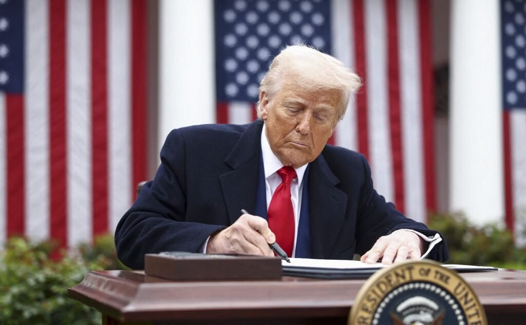 Donald Trump anunță tarife pe oțel și semiconductori în următoarele săptămâni