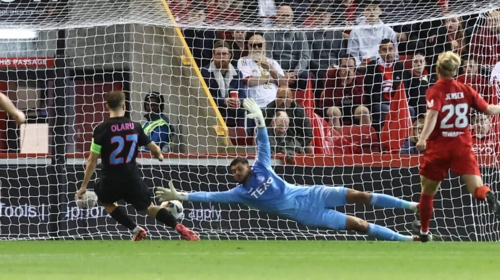 Olaru a marcat pentru 2-0, dar nu a fost suficient
