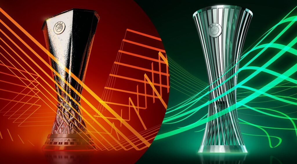 FCSB și Universitatea Craiova și-au aflat adversarele din grupele Europa și Conference League! Când se joacă meciurile FCSB va juca în faza principală a competiției Europa League, iar Universitatea Craiova va evolua în Conference League.