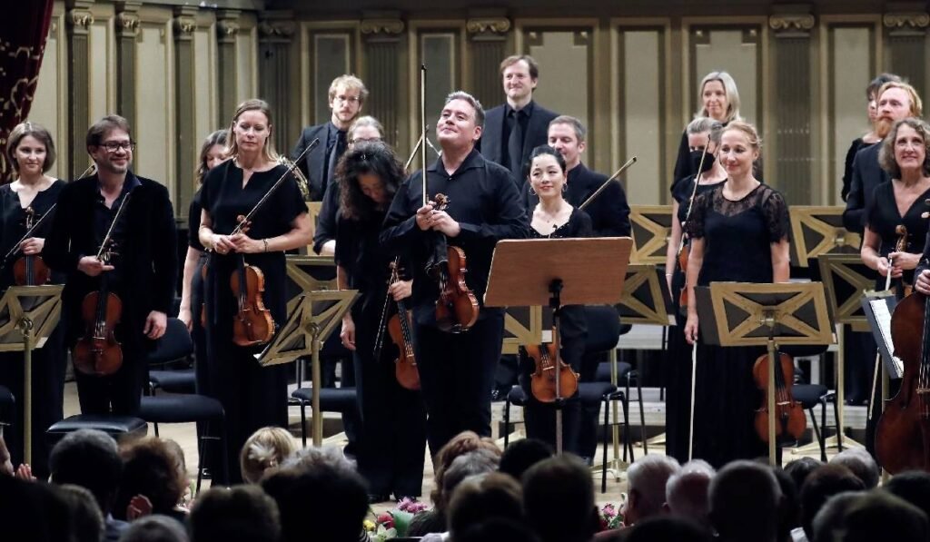 Imagine ilustrativă din timpul unuia dintre concertele de la Festivalul George Enescu