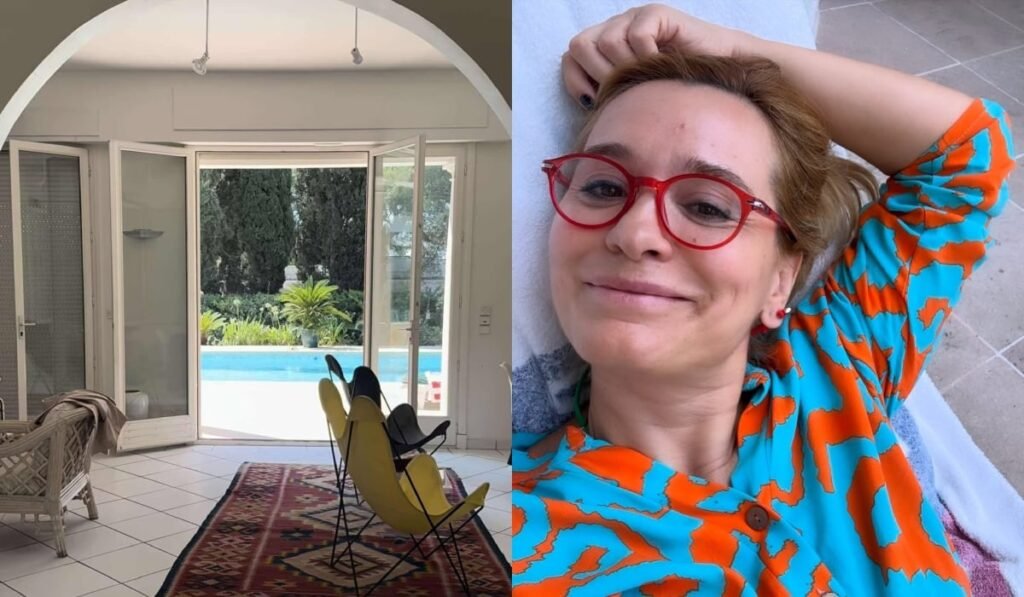 Imagini cu casa de vacanță din sudul Franței a Andreei Esca. Vedeta PRO TV a arătat locuința familiei