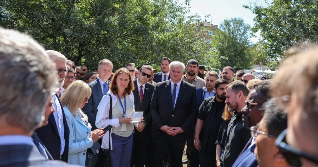 Liderii europeni au condamnat ultimele atacuri ale Rusiei asupra Ucrainei și au promis noi sancțiuni