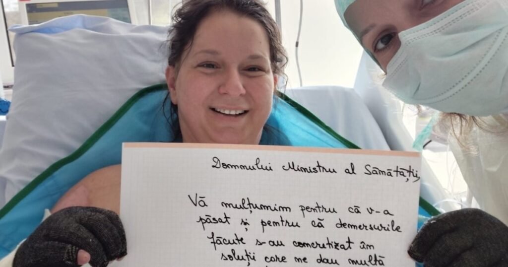 Ministerul Sănătății plătește pentru tratamentul Laviniei Vlad, tânăra infectată la Floreasca și transferată în Belgia