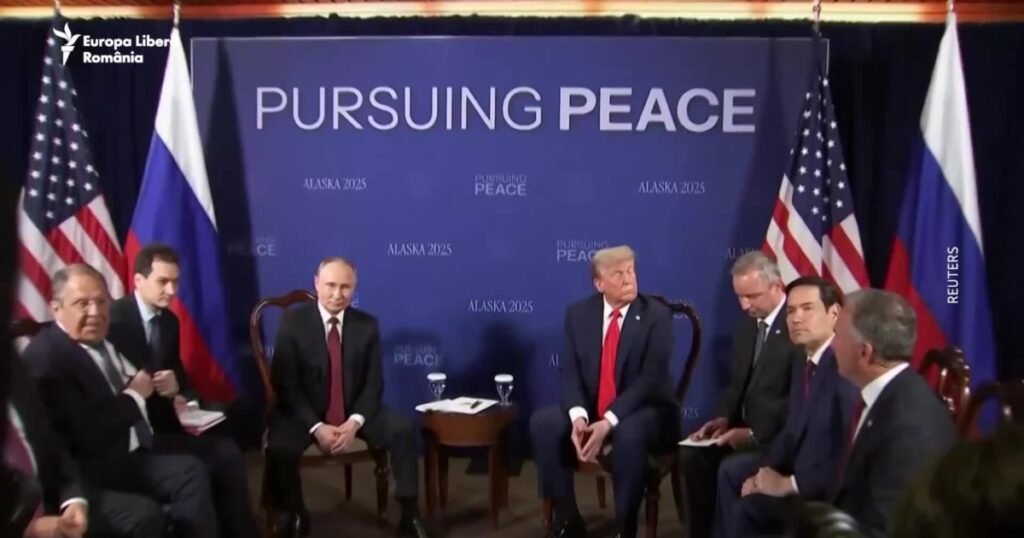 NO COMMENT | Donald Trump și Vladimir Putin, înainte de începerea summitului