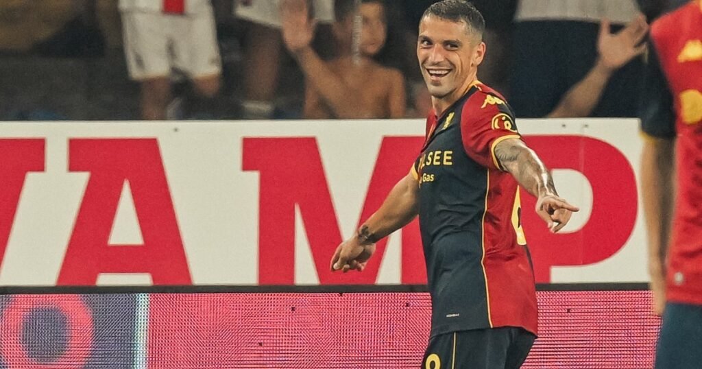 Nicușor Stanciu, debut fabulos la Genoa. Reușită spectaculoasă, sub privirile lui Șucu și Lucescu