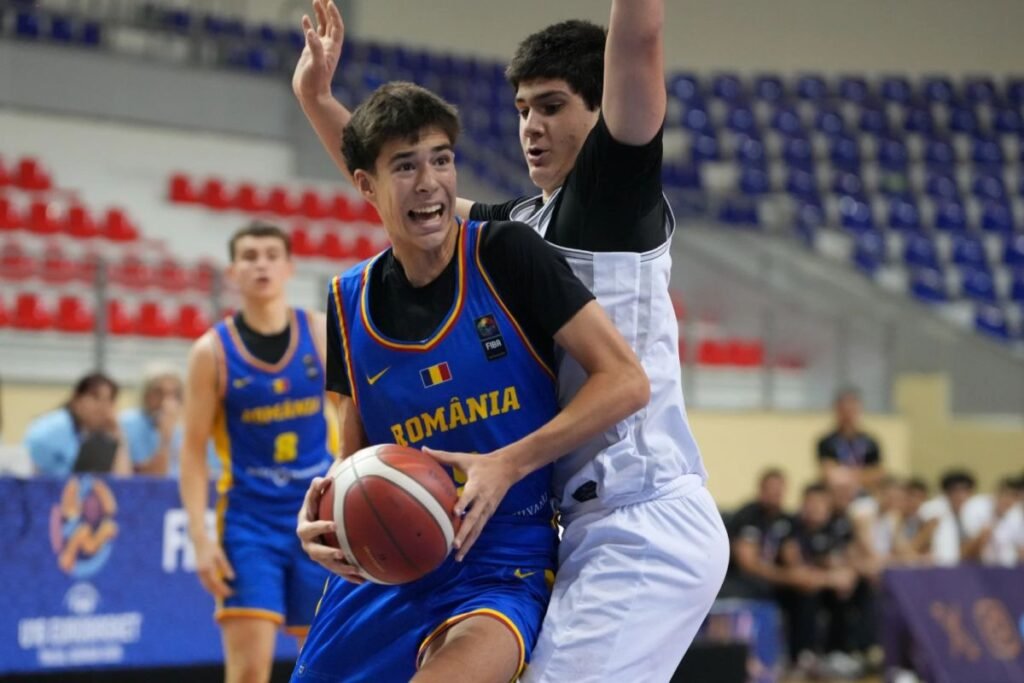 O singură victorie a fost de-ajuns! Locul 12 pentru România la Campionatul European U16 de baschet masculin