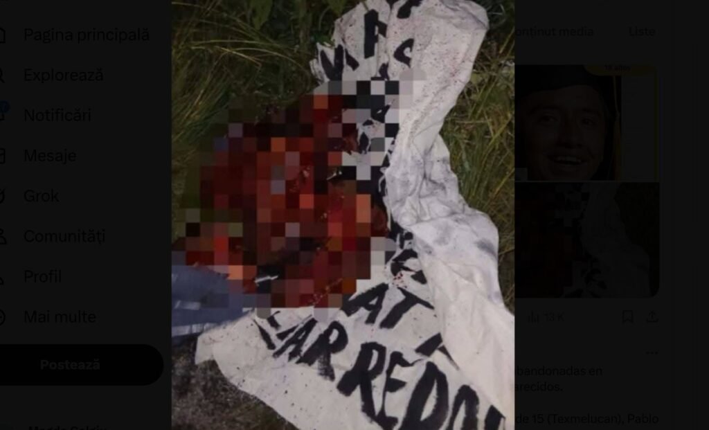 Șase capete de om găsite pe stradă