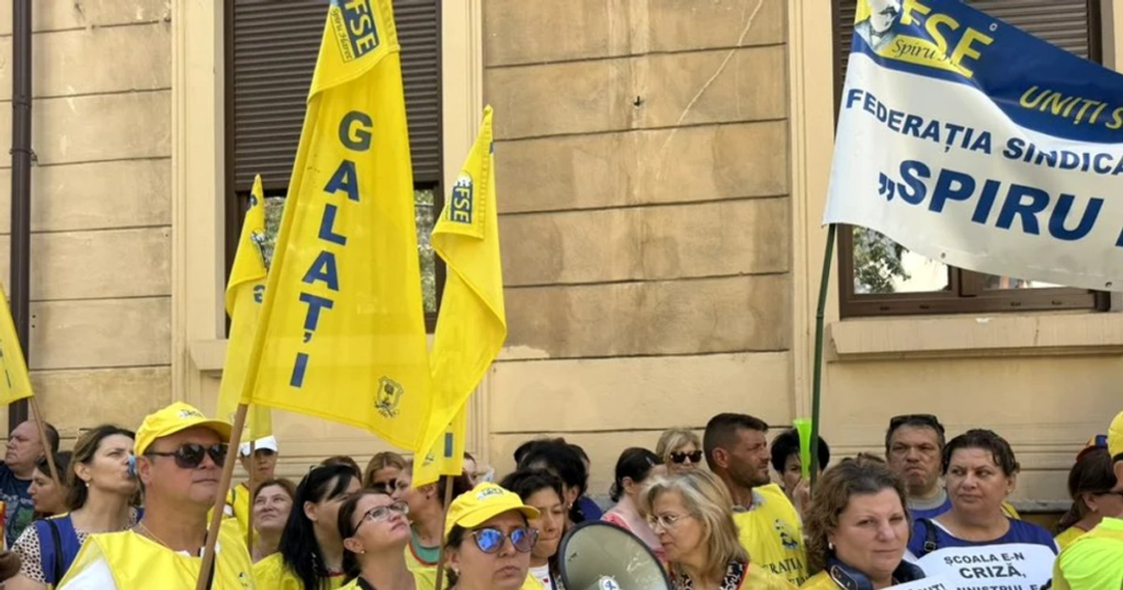 Sindicaliștii din Educație strâng semnături pentru abrogarea unor măsuri din legile austerității