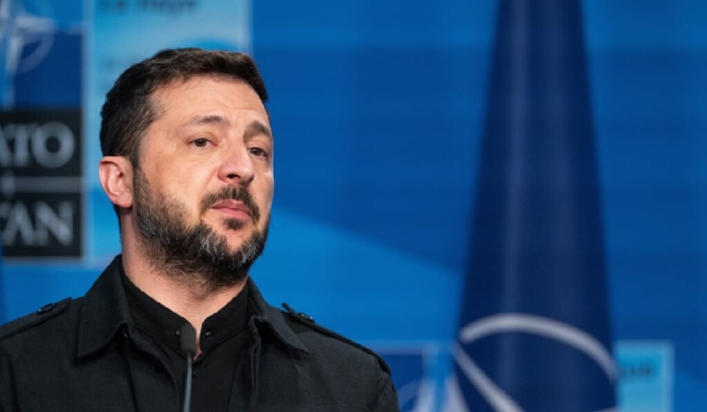 Președintele Ucrainei Volodimir Zelenski