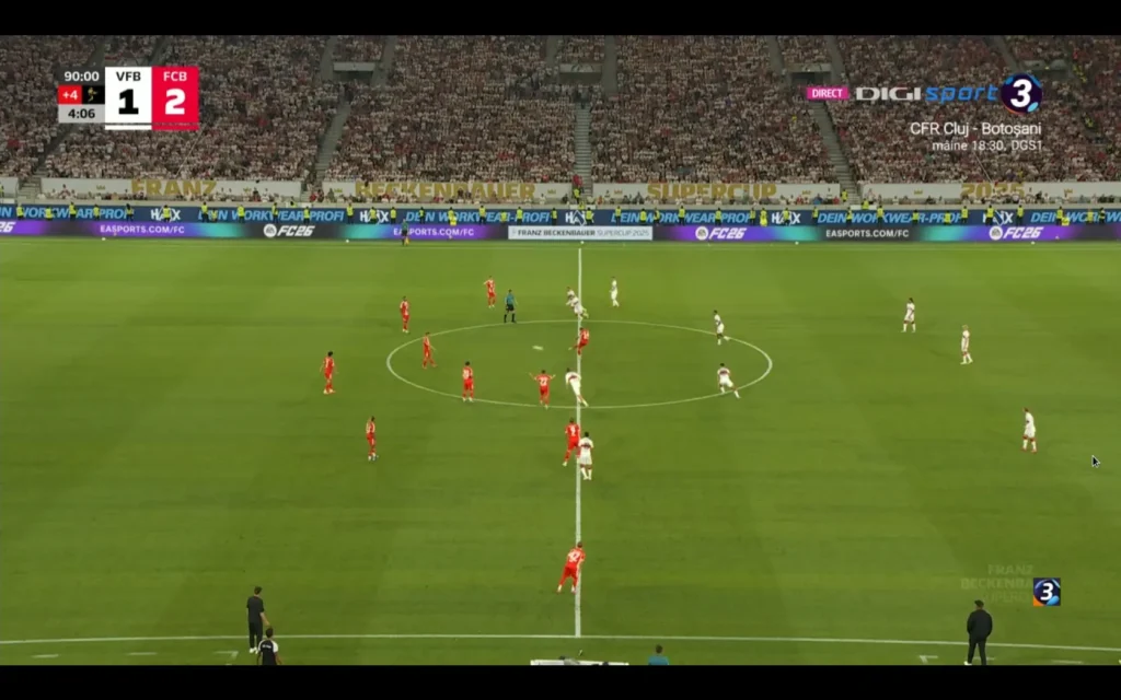 Supercupa Germaniei: Bayern se impune cu 2-1 în fața Vfb Stuttgart, după un meci antrenant