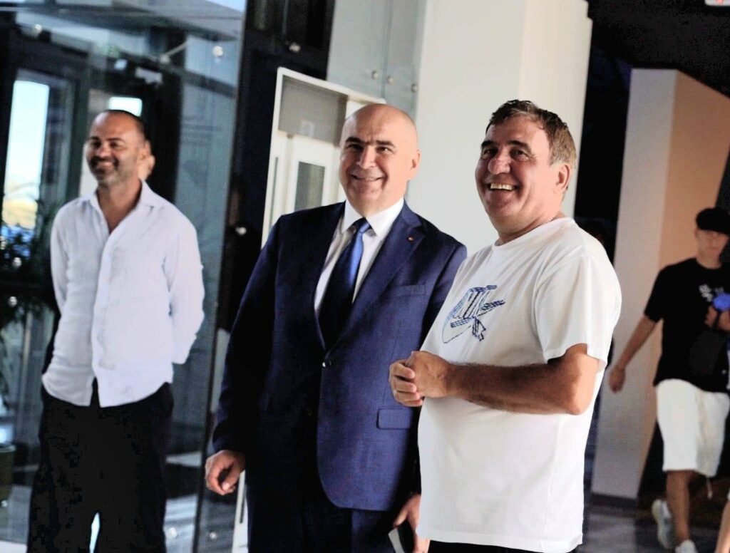 Ilie Bolojan, în vizită la Gheorghe Hagi, la academia sa de fotbal din Constanța: „L-am primit cu bucurie”