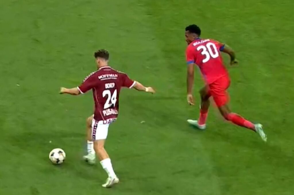 „Știam că nu prea joacă lung, îi place fake shot”