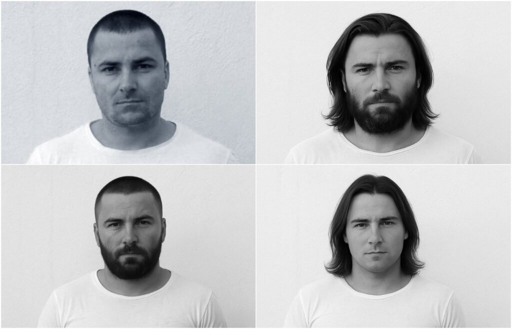 Colaj Emil Ganj(. Fotografii realizate cu ajutorul AI