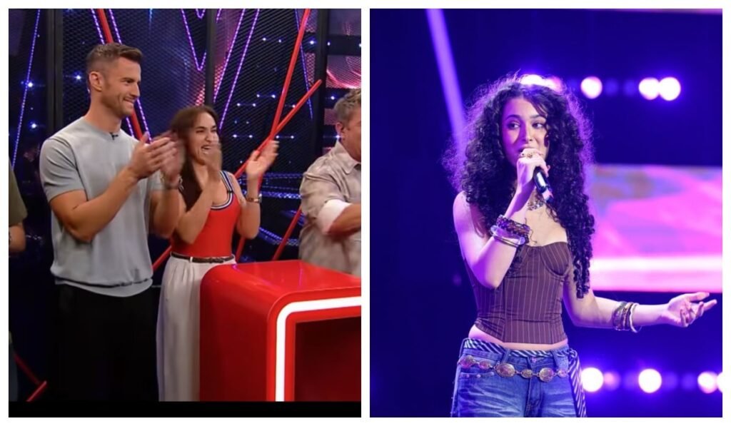 Cum a apărut Eva, fiica lui Andrei Nicolescu, președinte la Dinamo, pe scena de la Vocea României 2025. „Eu te știu de pe TikTok!”