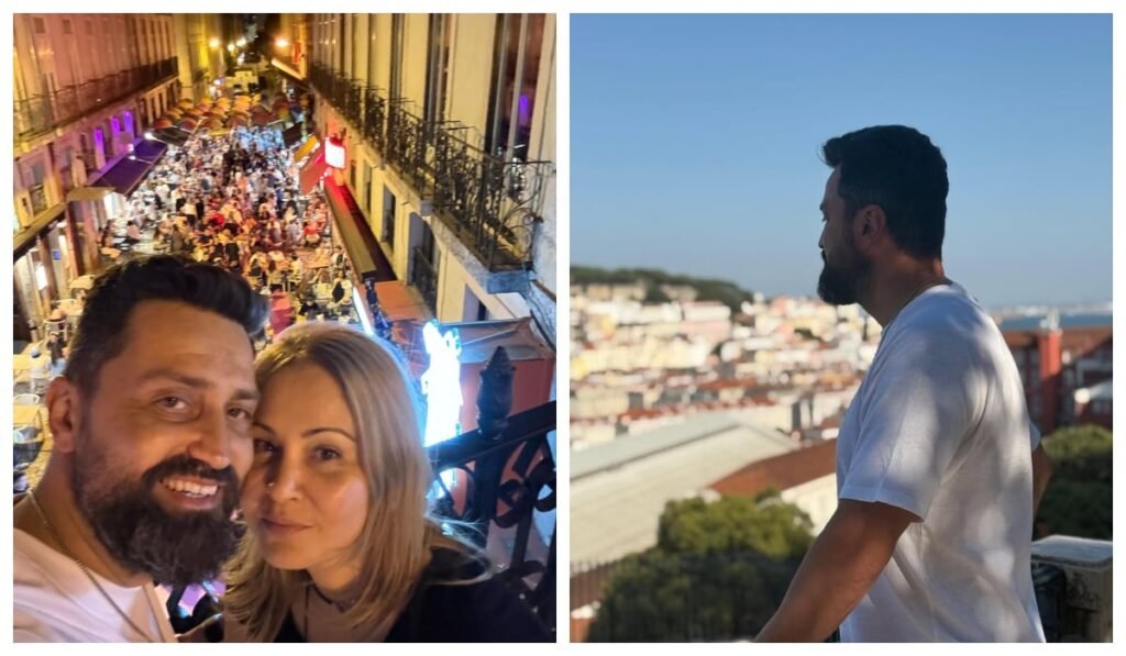 Cum au apărut chef Orlando Zaharia și soția lui în Lisabona. Fanii au fost surprinși când i-au văzut. „Ne-am dorit mult să ajungem acolo”