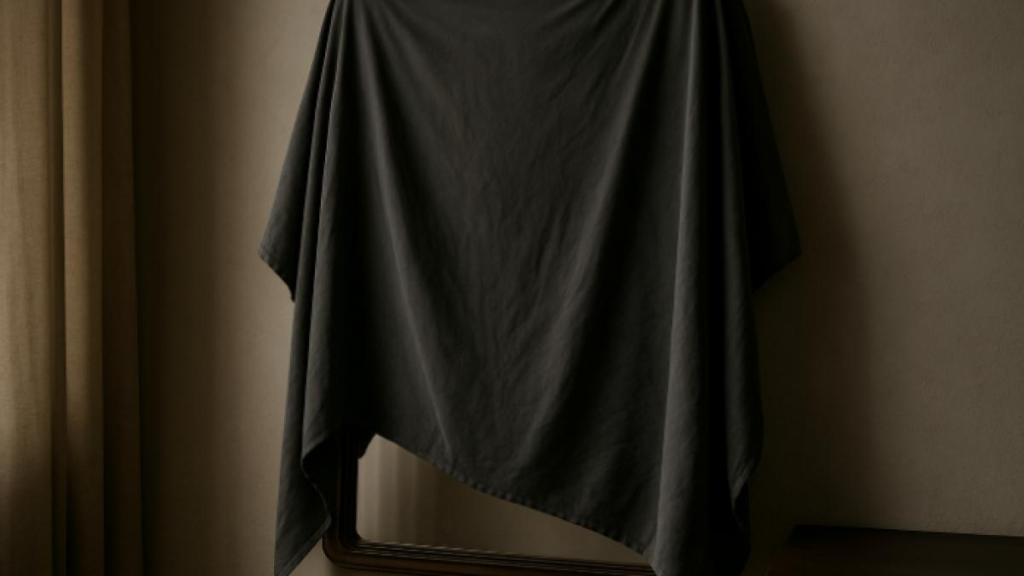 De ce acoperim oglinzile când moare cineva? Tradiții și superstiții