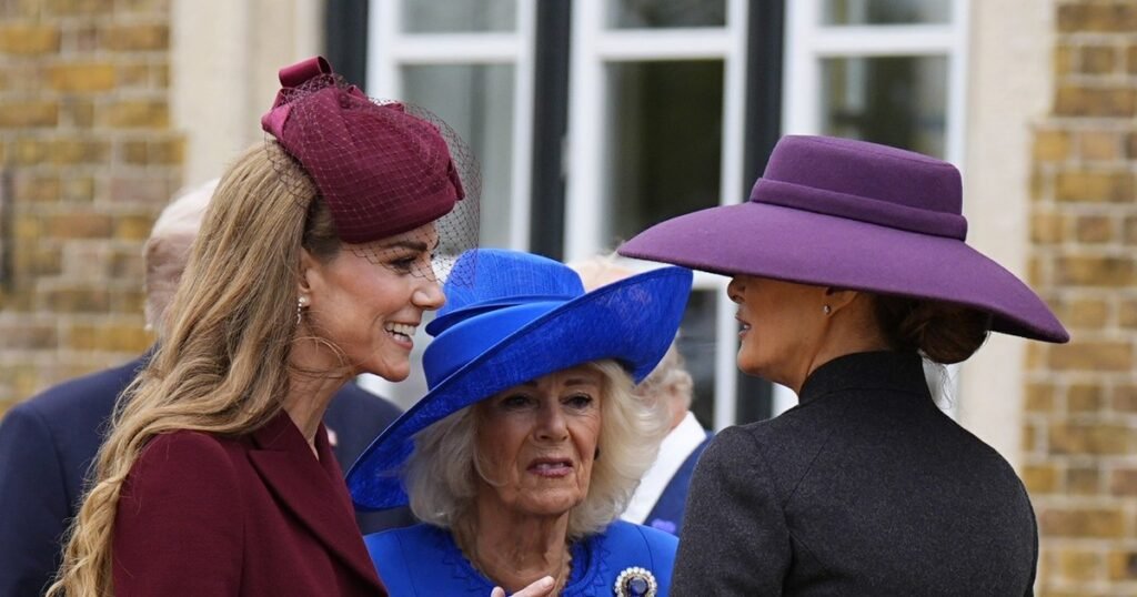 Despre ce au vorbit Prințesa Kate și Melania Trump, potrivit unui expert în citirea buzelor