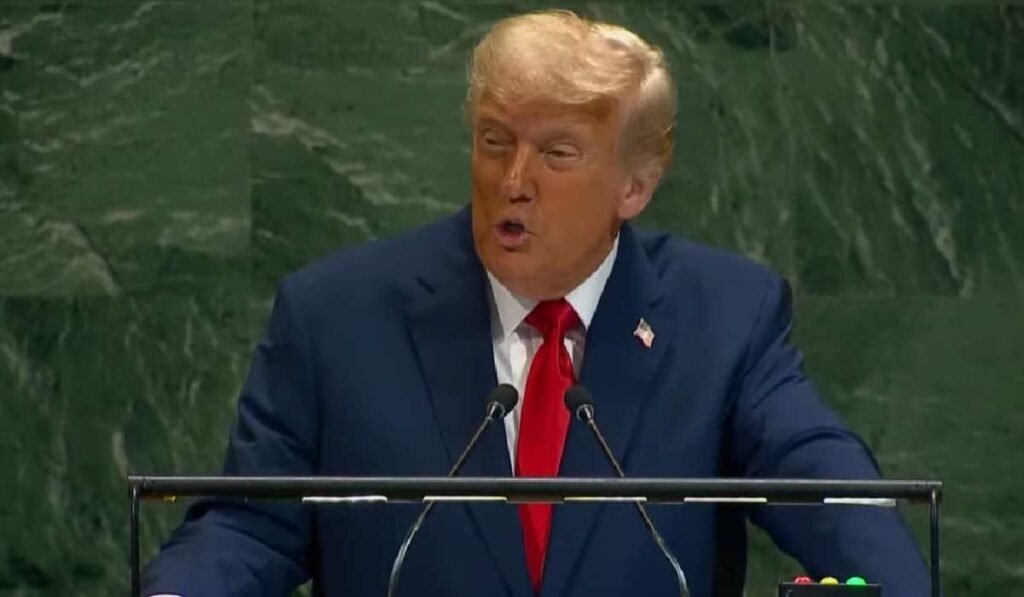 Donald Trump la Adunarea Generală a ONU de la New York