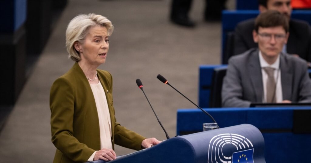 Extrema stângă și extrema dreaptă din Parlamentul European vor depune câte o moțiune de cenzură împotriva Ursulei von der Leyen Extrema stângă și extrema dreaptă din Parlamentul European vor depune câte o moțiune de cenzură împotriva Ursulei von der Leyen