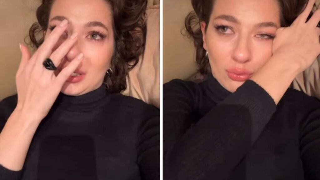 Incident șocant în plină stradă. Lidia Buble, bătută cu mătura de o bătrânică pe care voia să o ajute