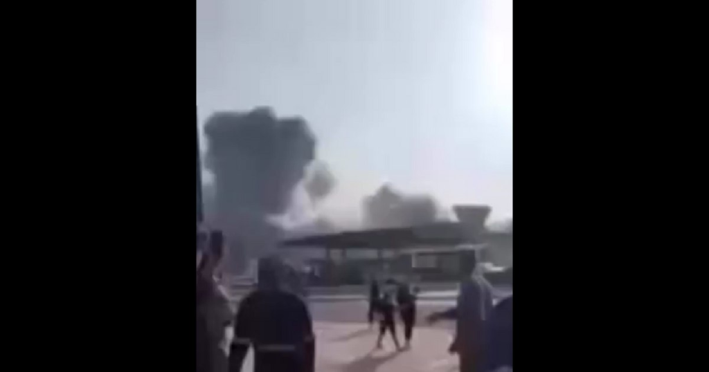 Momentul în care au loc mai multe explozii în Doha, în urma atacului israelian asupra conducerii Hamas