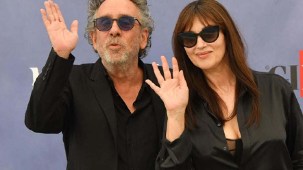 Monica Bellucci și Tim Burton s-au despărțit după aproape trei ani de relație