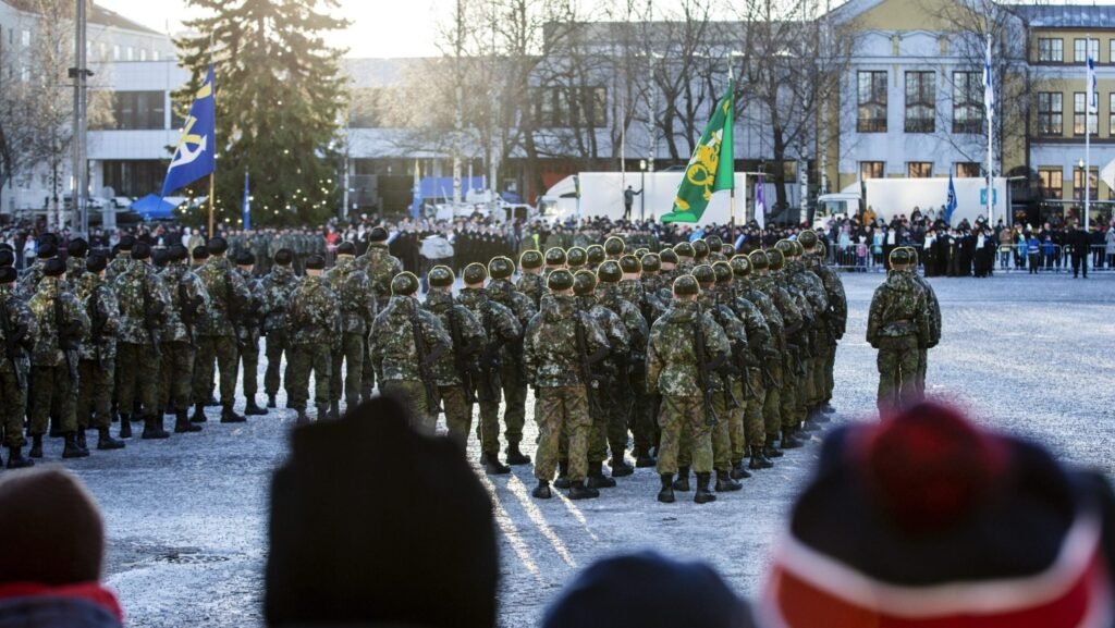 Mikkeli, decembrie 2018. Paradă militară de Ziua Independenței Finlandei. Imagine cu caracter ilustrativ Foto: Hepta