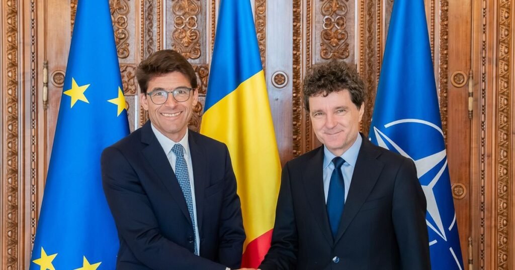 Nicuşor Dan s-a întâlnit cu reprezentanţii companiei Airbus. Trei ambasadori, prezenți la discuții