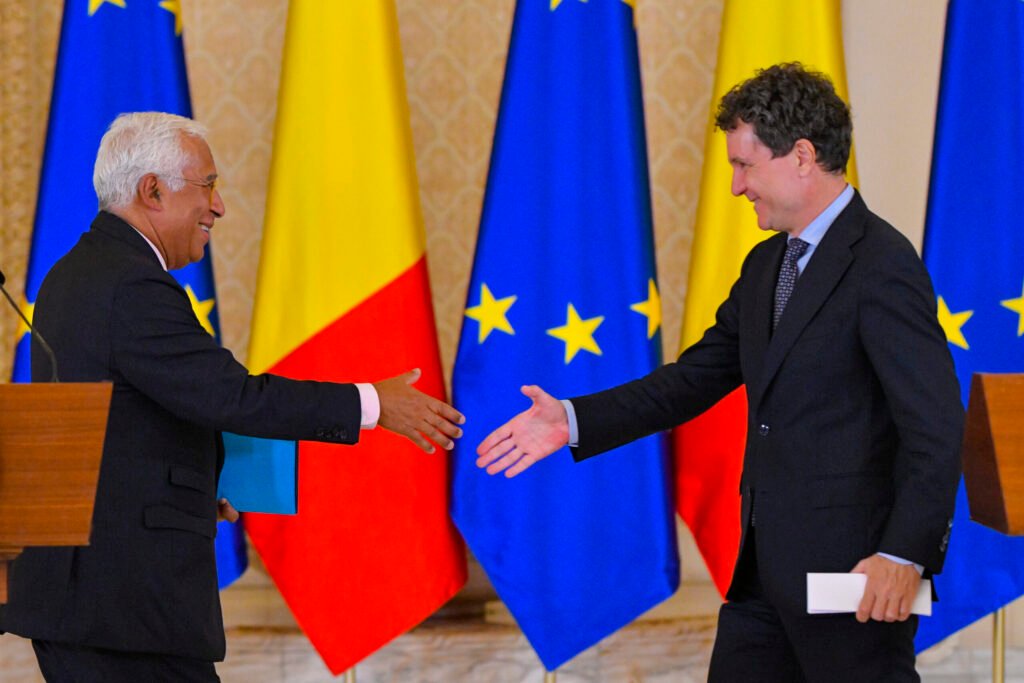 Nicuşor Dan și preşedintele Consiliului European, António Costa, discuții la Cotroceni despre securitate, bugetul UE și Republica Moldova Nicuşor Dan și preşedintele Consiliului European, António Costa, discuții la Cotroceni despre securitate, bugetul UE și Republica Moldova