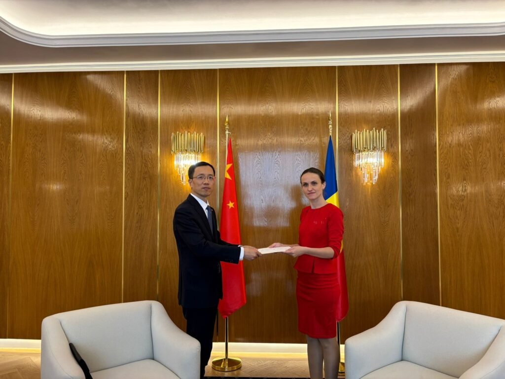 Noul Ambasador al Republicii Populare Chineze în România și-a prezentat scrisorile de acreditare