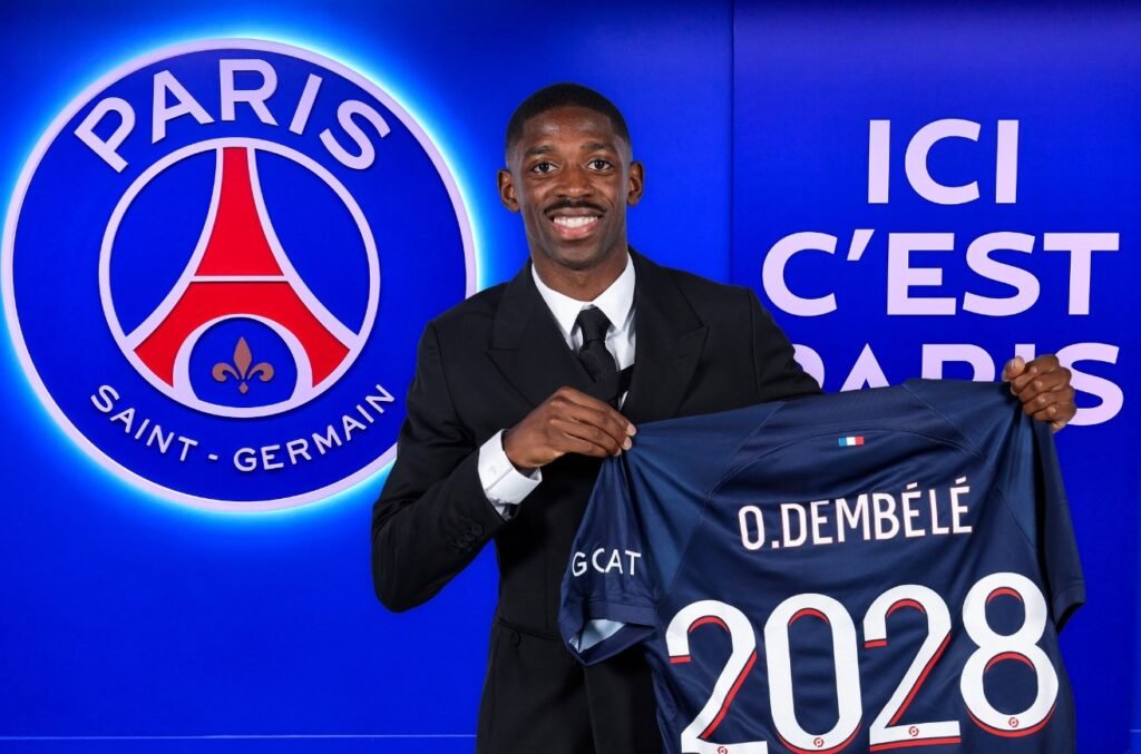 Ousmane Dembele a câștigat Balonul de Aur