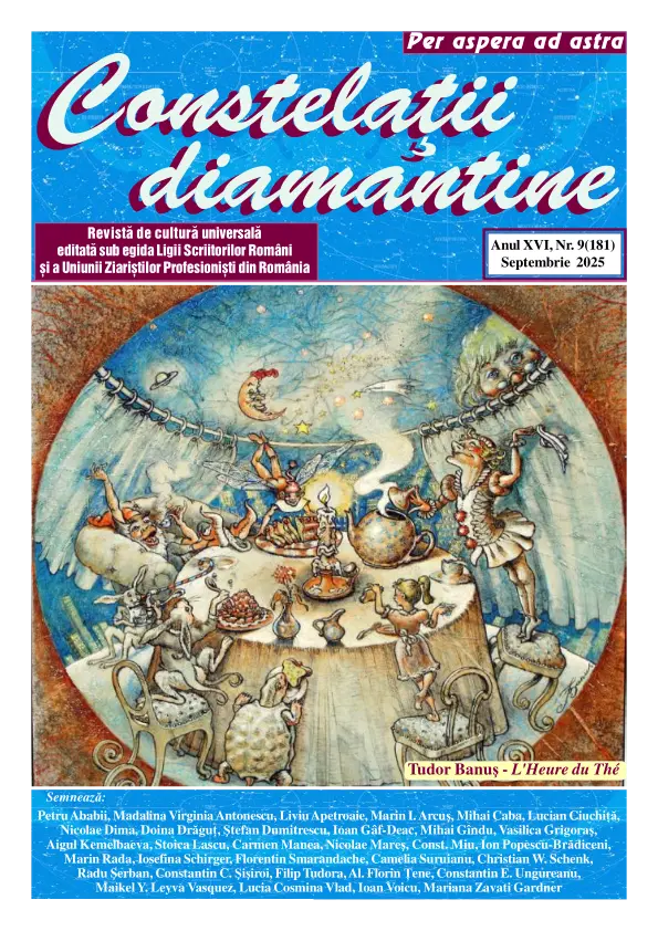 Poezie filosofică și radiografie a lumii culturale contemporane, în ”Constelații diamantine” Poezie filosofică și radiografie a lumii culturale contemporane, în ”Constelații diamantine”