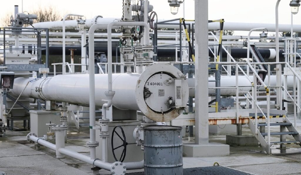 Depozitul central de petrol din Nelahozeves, 14 ianuarie 2025