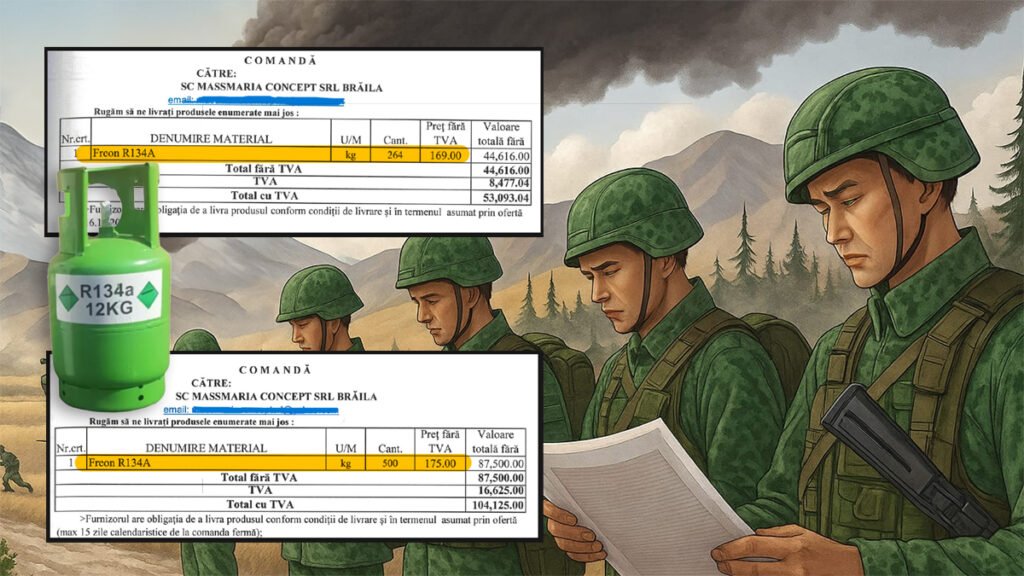 Rețeaua „Salvador”. Companiile nou-înființate au umflat de câteva ori prețurile în tranzacțiile cu Armata Colaj Reteaua Salvador, armata