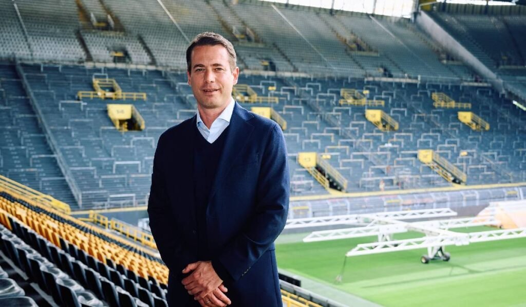 Ricken își reamintește finala din ’97 Lras Ricken pe stadionul Borussiei Dortmund