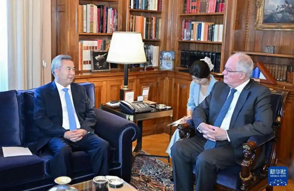 Vizita lui Li Xi în Grecia