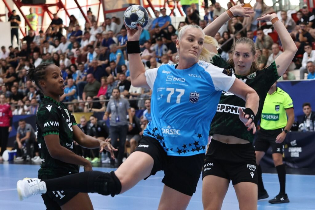 CSM București se impune clar pe teren propriu în Champions League