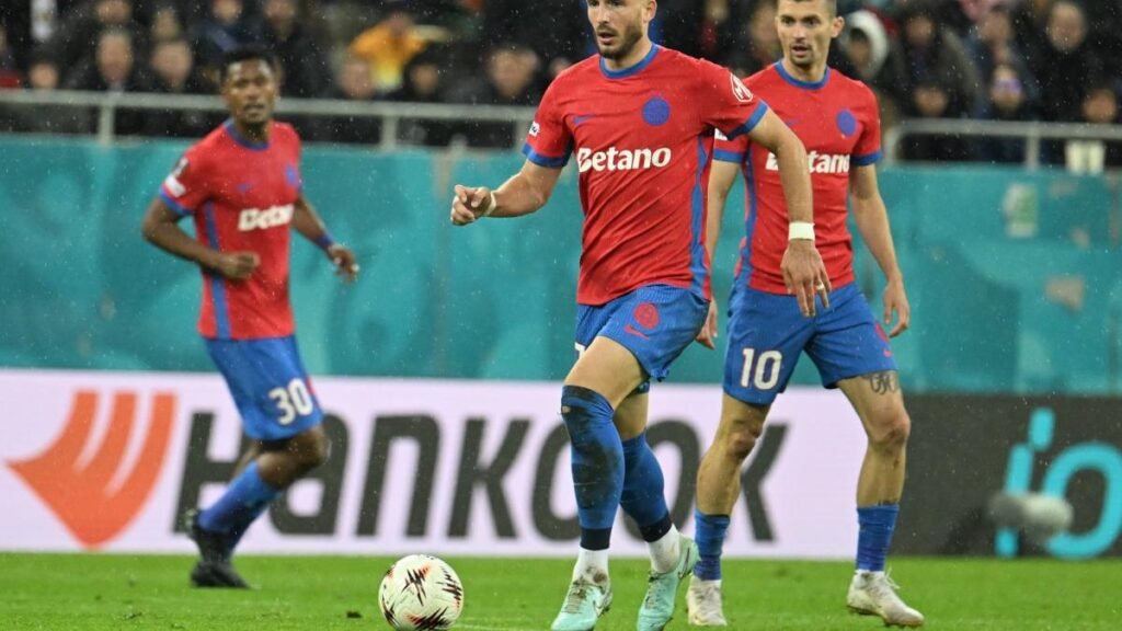 FCSB a învins Universitatea Craiova, după un penalty transformat de Tănase