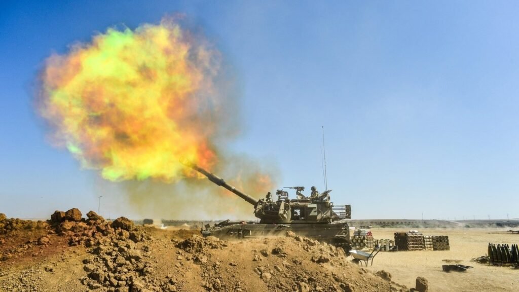 Artileria IDF trage spre Gaza. Imagine cu caracter ilustrativ Foto: Profimedia Images