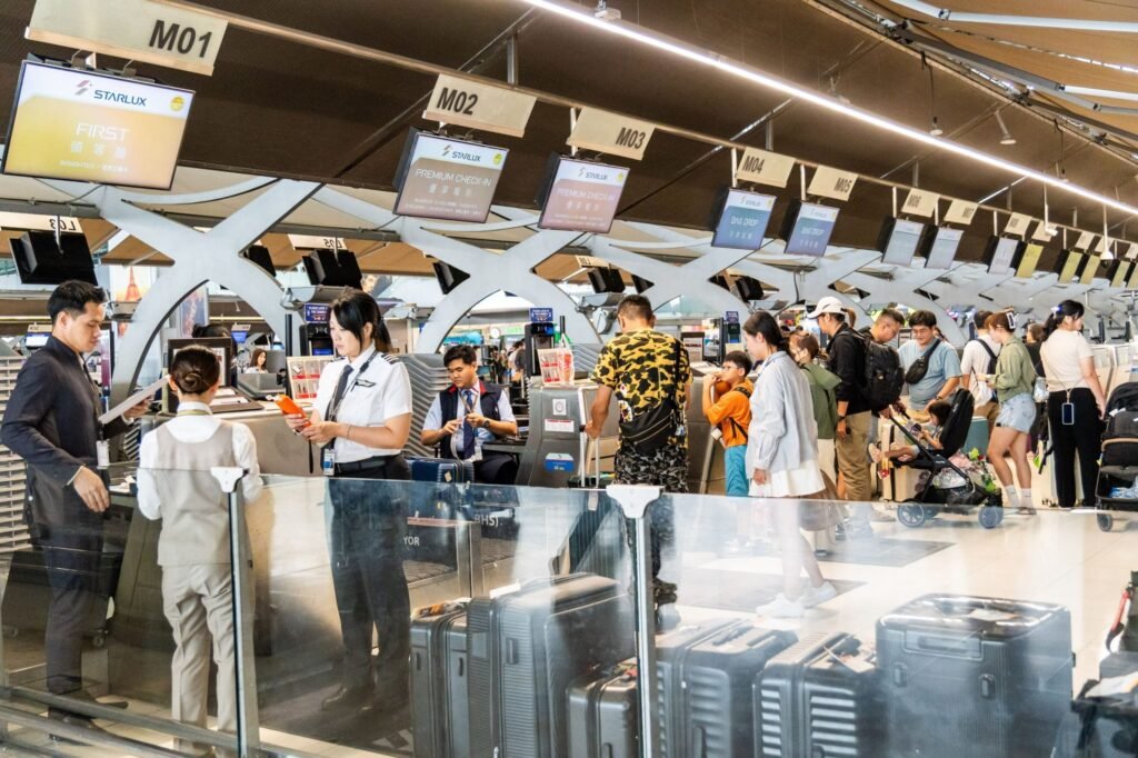 control aeroport Bangkok