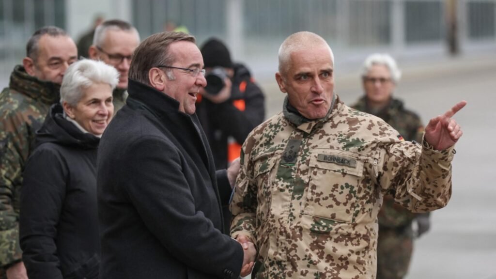 Anulare de ultim moment. Ministrul german al Apărării, Boris Pistorius, și-a suspendat vizita oficială în România Ministrul german al Apărării, Boris Pistorius (Profimedia)