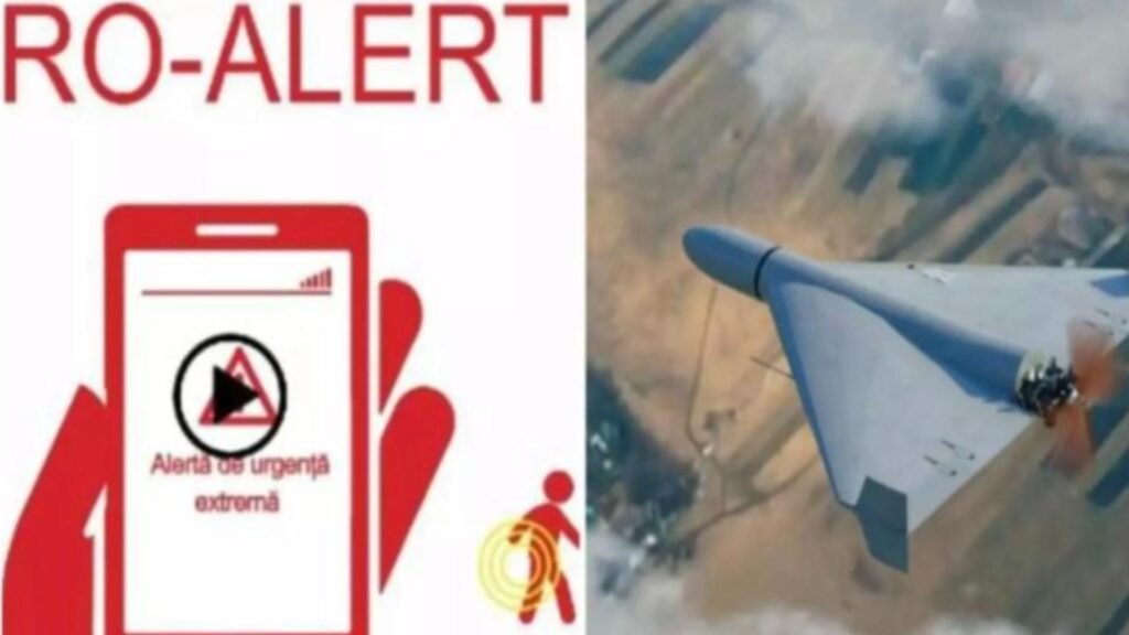 Mesaje RO-Alert la Galați și Tulcea, după noi atacuri cu drone ale Rusiei, la granița Ucrainei spre România Alertă aeriană, la granița cu Ucraina. MApN a detectat un grup de drone aeriene
