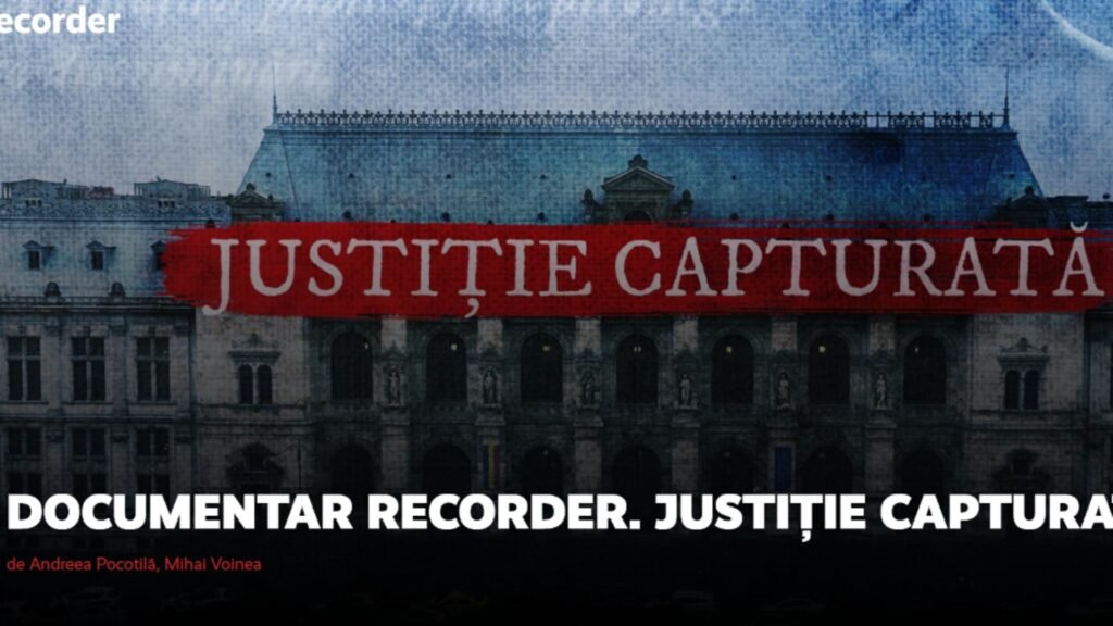 Recorder, acuzații dure: Realitatea nu vrea independența justiției
