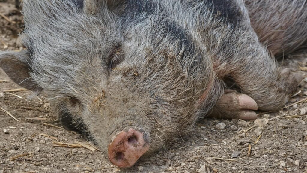 Focar de pestă porcină