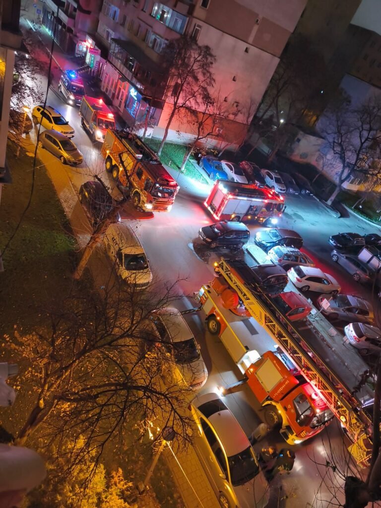 un bărbat a suferit arsuri