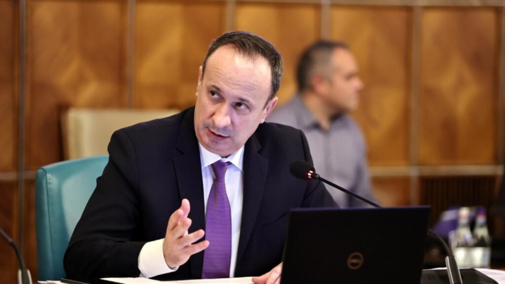 Adrian Câciu, fost ministru de Finanțe în Guvernul Ciolacu. Foto/Arhivă