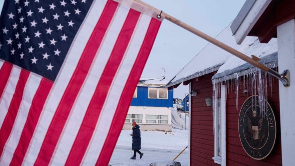 Consulatul SUA din Nuuk, Groenlanda. Foto: Profimedia
