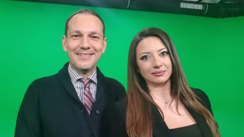 Medicul Radu Țincu și jurnalista Cristina Răduță
