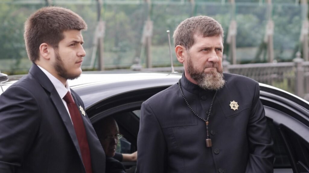 Ramzan și Adam Kadîrov. Foto: Profimedia